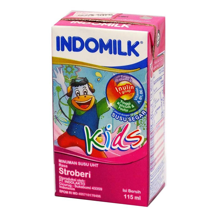 Indomilk Kids Strawberry 115ml